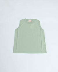 MEYAME / COTTON KNIT SLEEVELESS GREEN