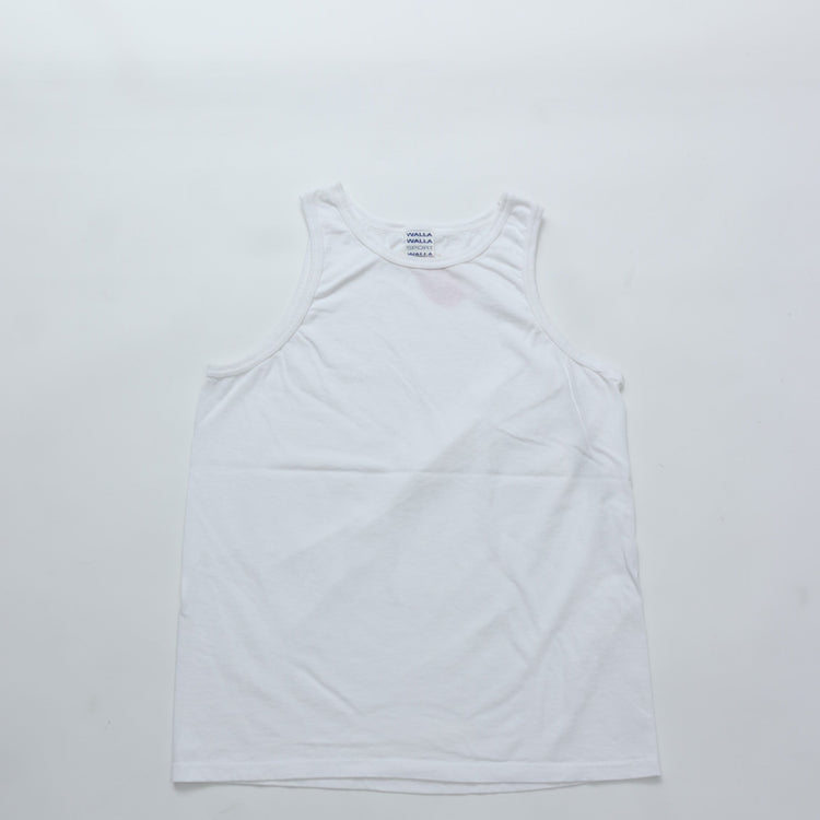WALLA WALLA SPORT  SOLID TANK TOP WHITE