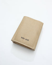 beta post cardboardic triford wallet B02LDWL-49 310 BEIGE
