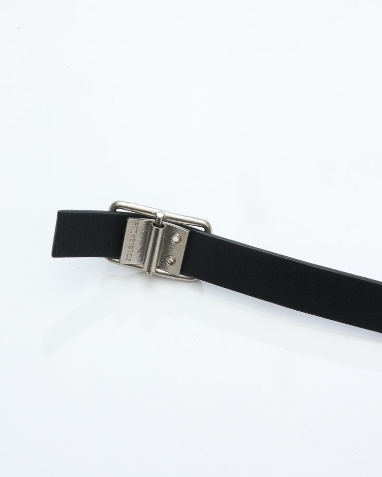 beta post size less narrow belt B02LDBL-16 050 Black
