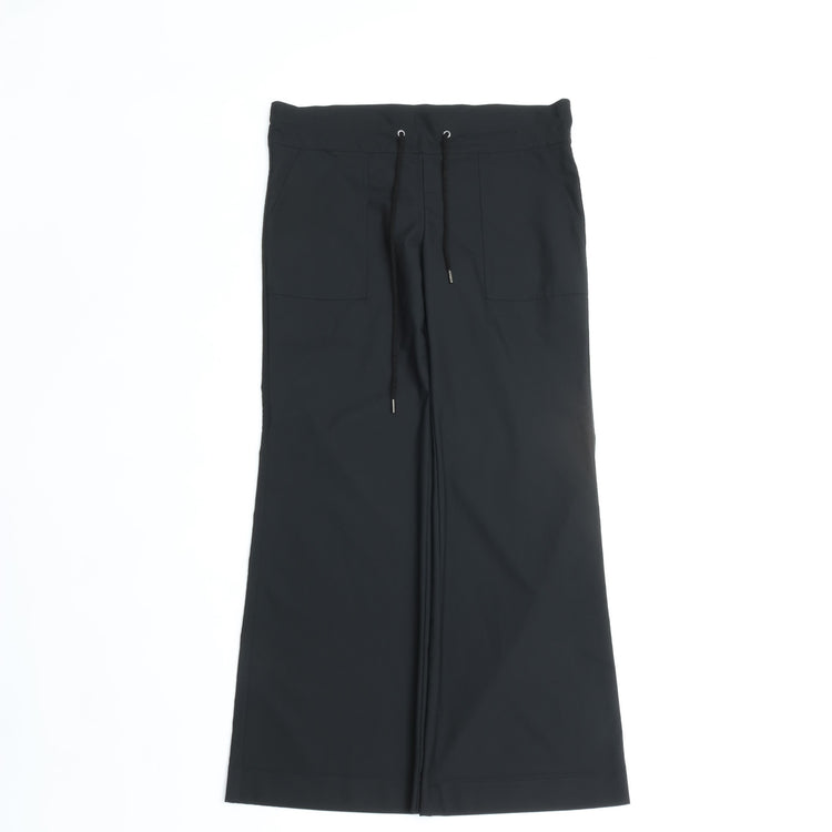 MEYAME / COMFORTABLE DRAWCORD PANTS BLACK