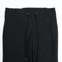 MEYAME / COMFORTABLE DRAWCORD PANTS BLACK