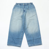 UNTRACE _237 Wide Denim Pants FADE