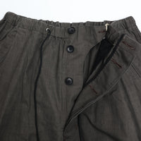 HAVERSACK / 墨染めブロード イージーワイドショーツ