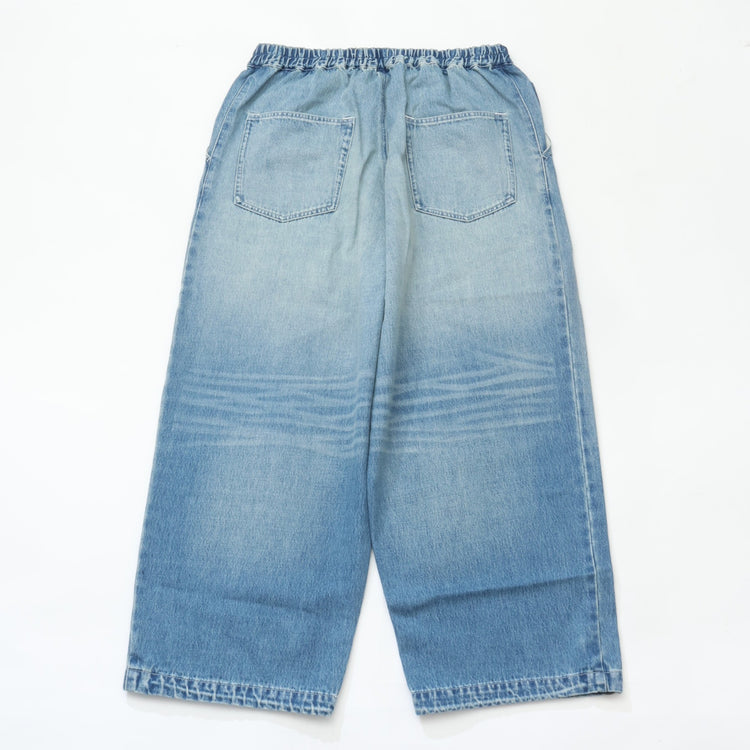UNTRACE _237 Wide Denim Pants FADE