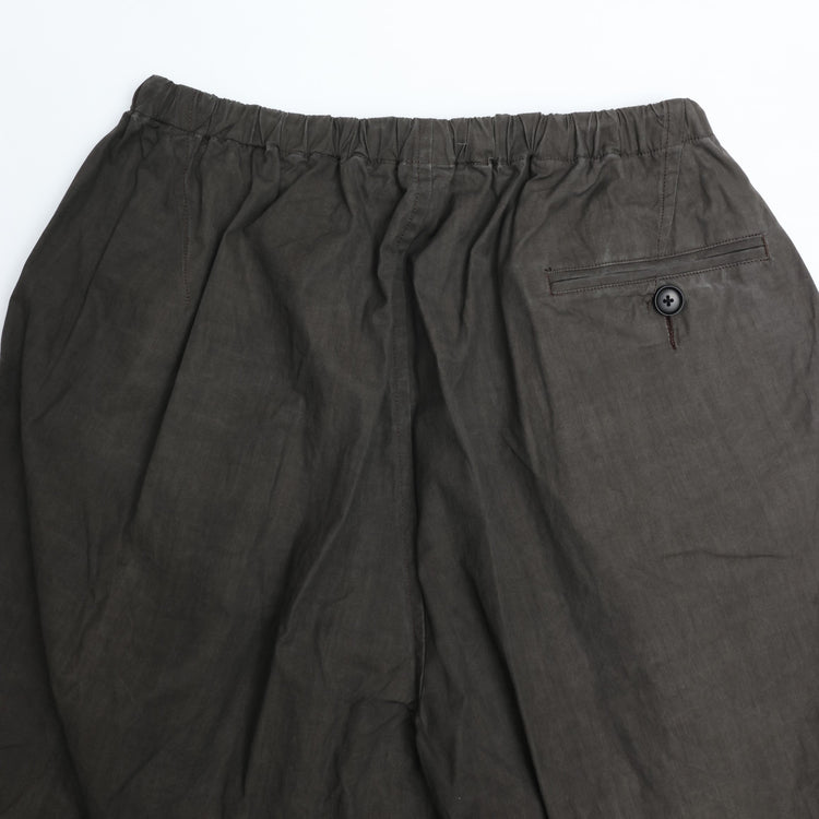 HAVERSACK / 墨染めブロード イージーワイドショーツ