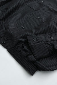 OLD JOE BRAND   GATHERED WAIST MARLBORO SHIRTS (Long-sleeve) 261OJ-SH29 SUMI STRIPE