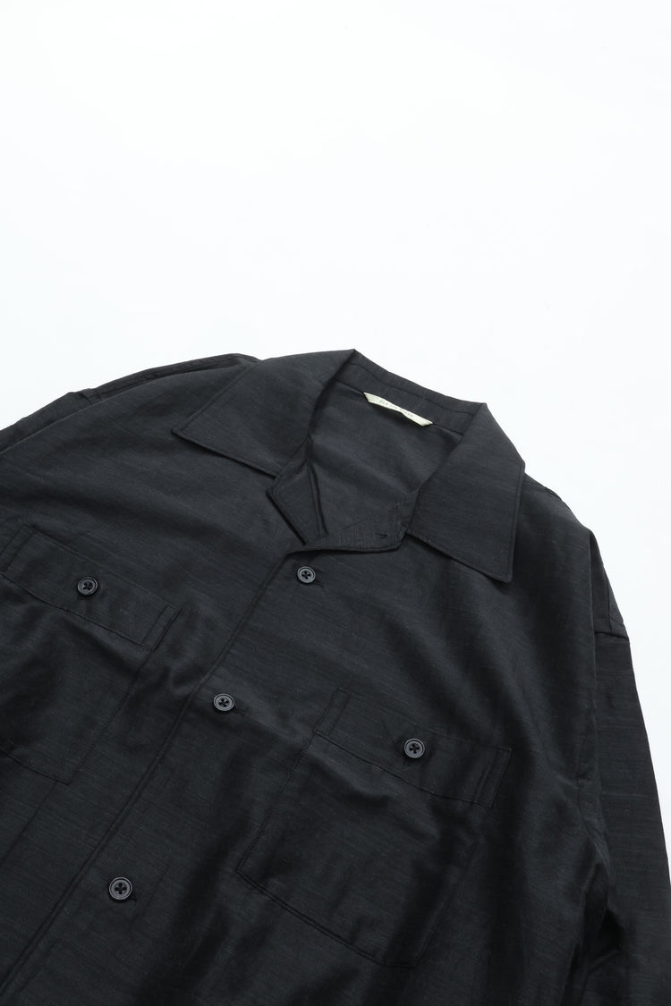 OLD JOE BRAND   GATHERED WAIST MARLBORO SHIRTS (Long-sleeve) 261OJ-SH29 SUMI STRIPE
