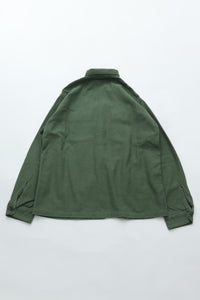 orslow  ARMY FATIGUE SHIRT GREEN USED 03-8045-216