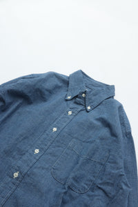 orslow   STANDARD B.D SHIRT CHECK IND CHAMBRAY 01-8112-C84