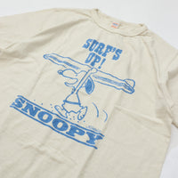 WAREHOUSE & CO.　"Lot YP126S-1 SURF'S UP (SNOOPY)" YP126S-1 CREAM