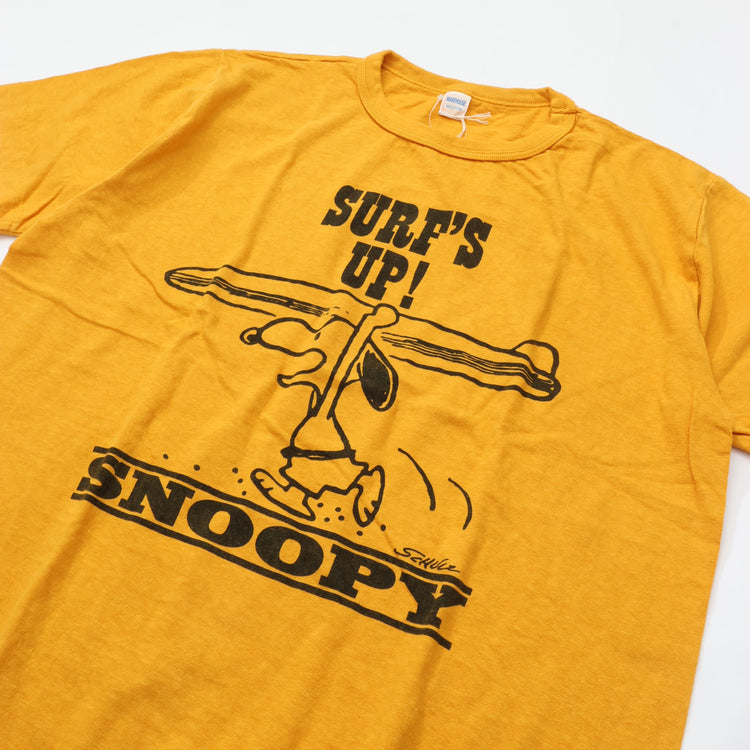 WAREHOUSE & CO.　"Lot YP126S-1 SURF'S UP (SNOOPY)" YP126S-1 YELLOW
