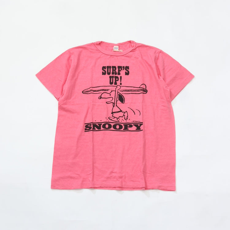 WAREHOUSE & CO.　"Lot YP126S-1 SURF'S UP (SNOOPY)" YP126S-1 PINK