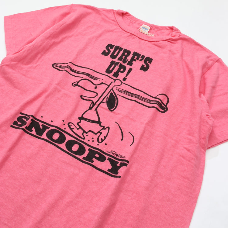 WAREHOUSE & CO.　"Lot YP126S-1 SURF'S UP (SNOOPY)" YP126S-1 PINK