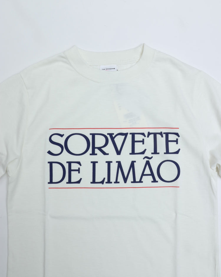 THE SHINZONE / SORVETE DE LIMAO TEE 01 WHITE