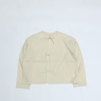 MEYAME / LIGHT COTTON STRIPE BLOUSE YELLOW