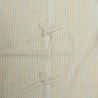 MEYAME / LIGHT COTTON STRIPE BLOUSE YELLOW