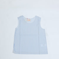 MEYAME / LIGHT COTTON STRIPE SLEEVELESS YELLOW