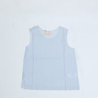 MEYAME / LIGHT COTTON STRIPE SLEEVELESS YELLOW