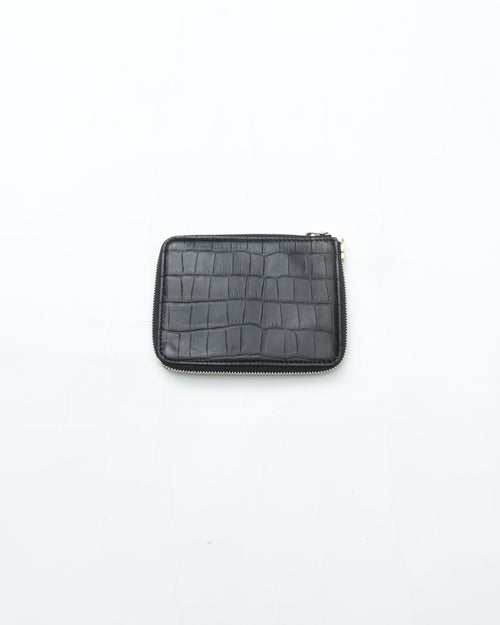 ED ROBERT JUDSON  PARALLEL magic purse_S C/#50  black  croco grain