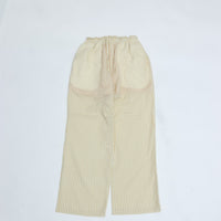 MEYAME / LIGHT COTTON STRIPE PANTS YELLOW