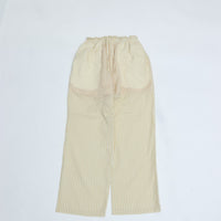 MEYAME / LIGHT COTTON STRIPE PANTS YELLOW