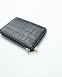ED ROBERT JUDSON  PARALLEL magic purse_S C/#50  black  croco grain