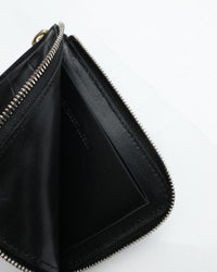 ED ROBERT JUDSON  PARALLEL magic purse_S C/#50  black  croco grain