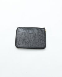 ED ROBERT JUDSON  PARALLEL magic purse_M C/#50 black croco grain