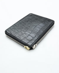 ED ROBERT JUDSON  PARALLEL magic purse_M C/#50 black croco grain