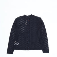MEYAME / FRONT &amp; BACK LACE PULLOVER NAVY