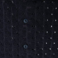 MEYAME / FRONT &amp; BACK LACE PULLOVER NAVY