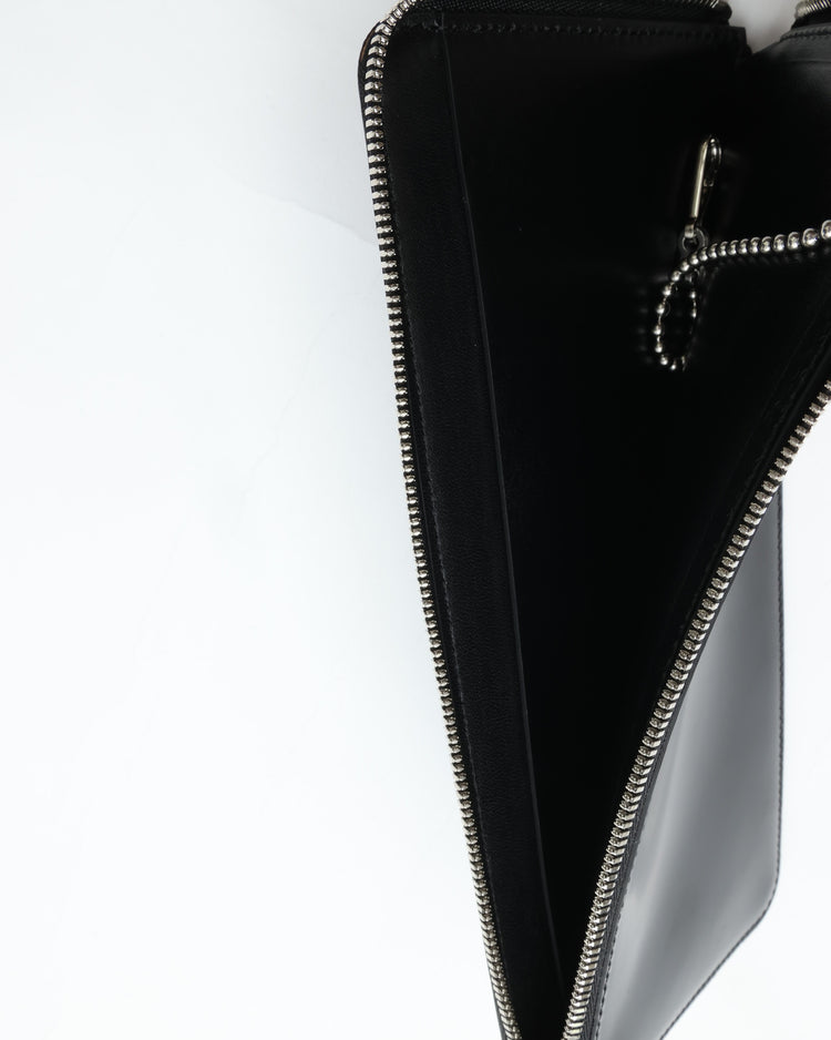 ED ROBERT JUDSON  PARALLEL magic purse_L C/#50 black cordovan