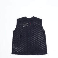 MEYAME / FRONT & BACK LACE SLEEVELESS NAVY