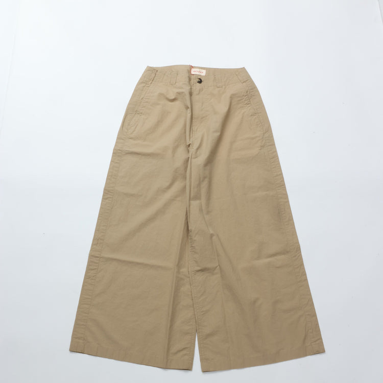 MEYAME / SIDE LINE WIDE PANTS (CHINO) BEIGE