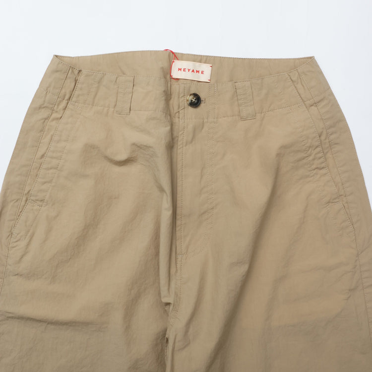 MEYAME / SIDE LINE WIDE PANTS (CHINO) BEIGE