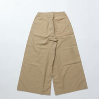 MEYAME / SIDE LINE WIDE PANTS (CHINO) BEIGE
