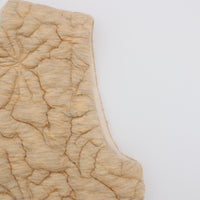 MEYAME / FLOWER QUILTING VEST BEIGE