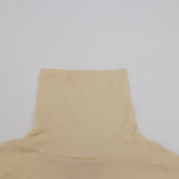 MEYAME / SOFT RIB TURTLENECK ECRU