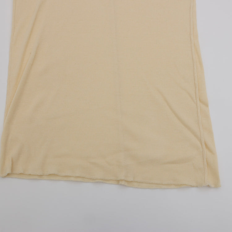 MEYAME / SOFT RIB TURTLENECK ECRU