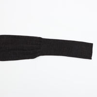 MEYAME / TEAR SHAPE KNIT CHARCOAL