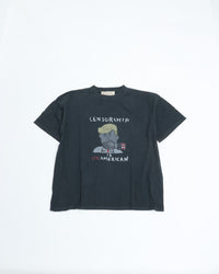 REMI RELIEF HARD SP processed 20/Jersey BIG size T-shirt (CENSORSHIP) 019 BLACK