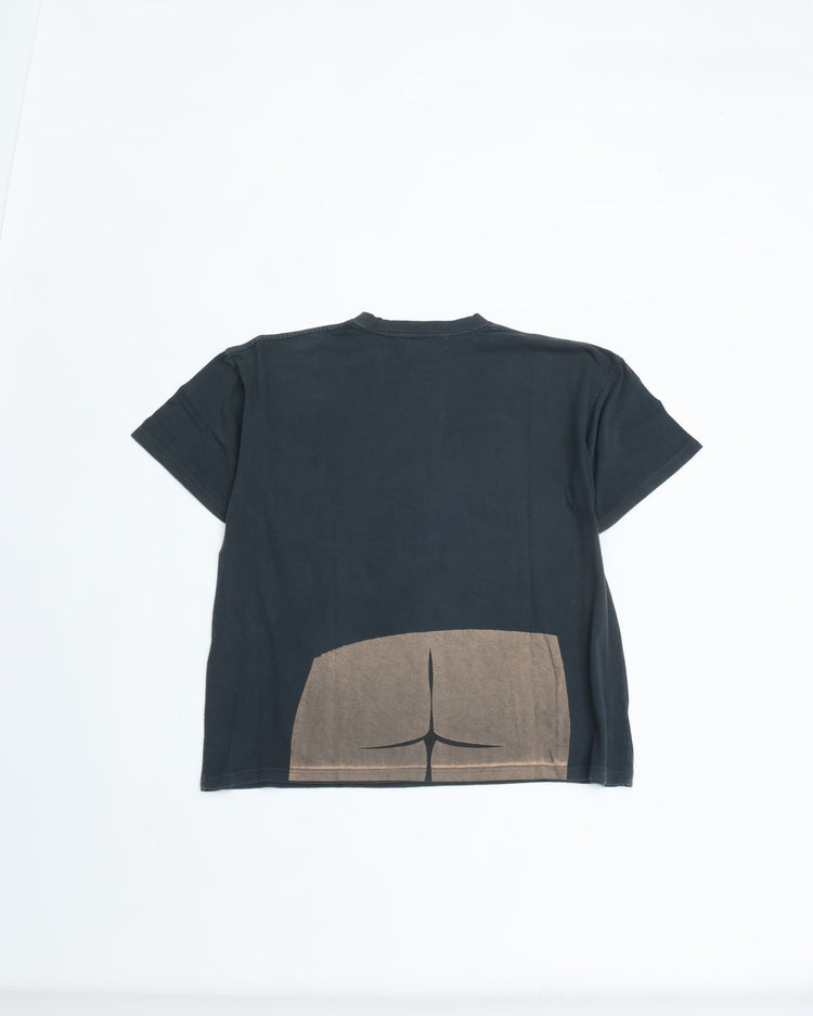 REMI RELIEF HARD SP加工20/天竺BIGサイズT(CENSORSHIP) 019 BLACK