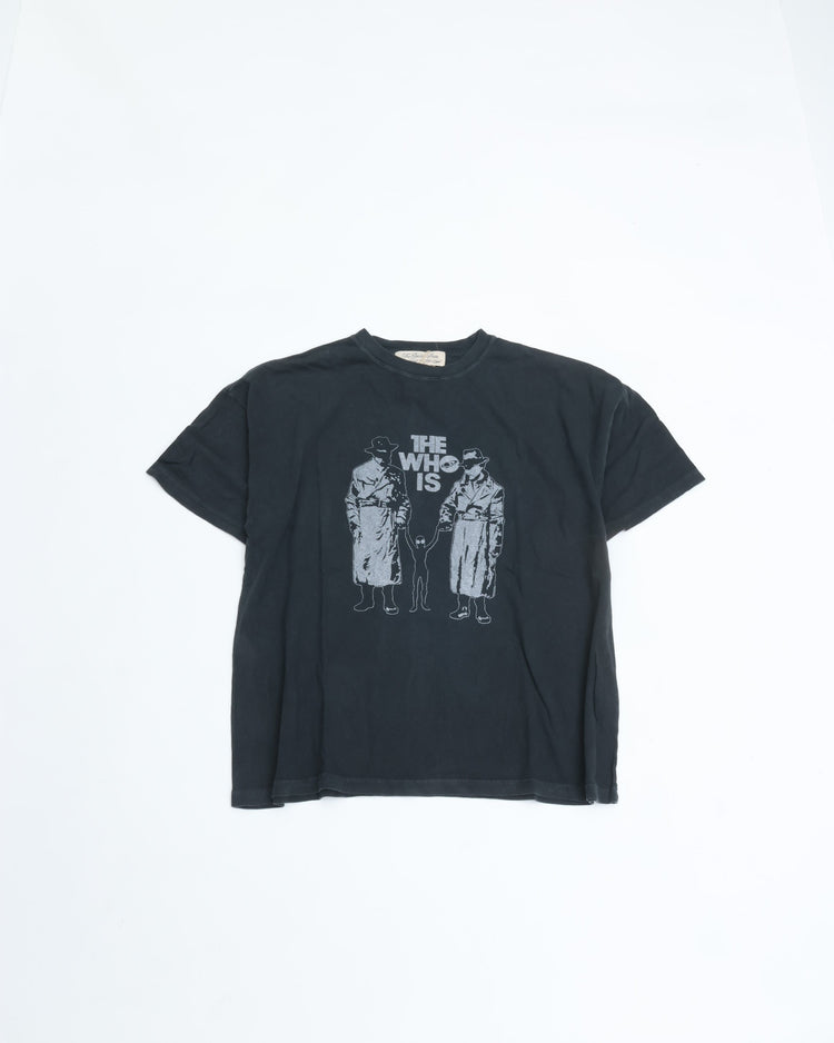 REMI RELIEF HARD SP加工20/天竺BIGサイズT(WHO IS) 019 BLACK