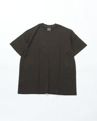 Yonetomi NEW BASIC GARMENT DYE BORDER T-SHIRT  95-264-001-13 13D.GRAY*D.GRAY