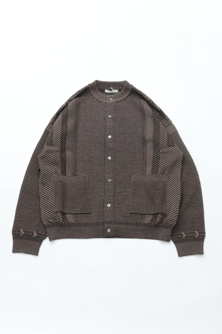 YASHIKI    Shinryo Cardigan （新涼）YSK-26AW-KN01 GREIGE