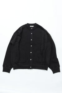 YASHIKI    Shinryo Cardigan （新涼）YSK-26AW-KN01 BLACK