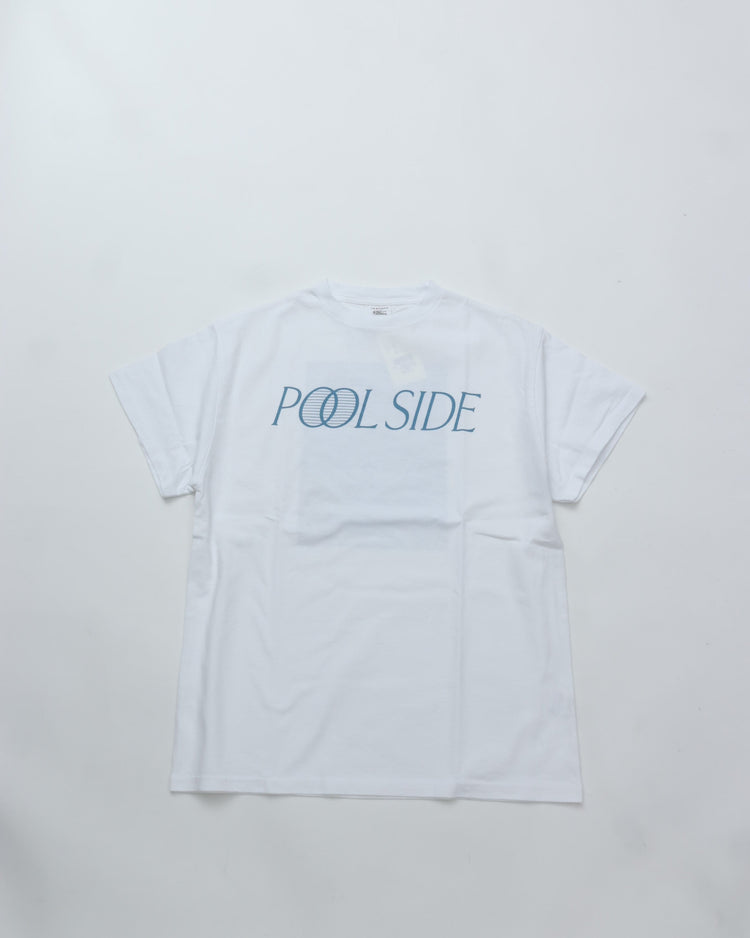 THE SHINZONE / POOLSIDE TEE 01 WHITE