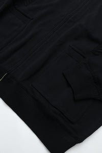 YASHIKI    Akiyo Zip Cardigan（秋夜）YSK-26AW-KN04 BLACK