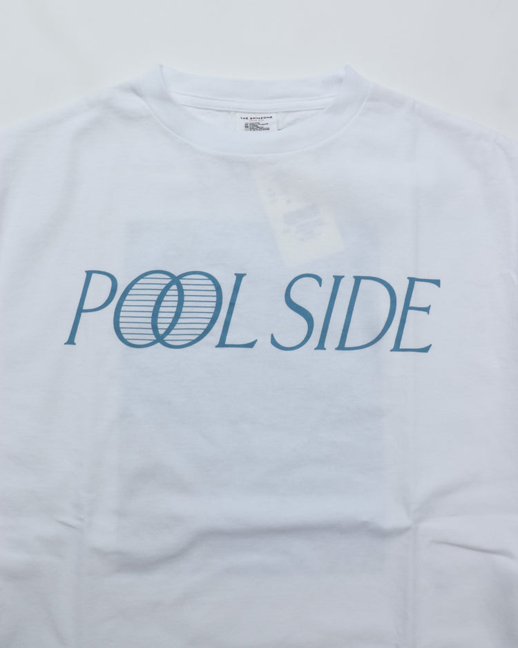 THE SHINZONE / POOLSIDE TEE 01 WHITE